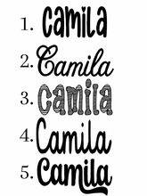 Load image into Gallery viewer, B2S Coquette Pencils with Name

